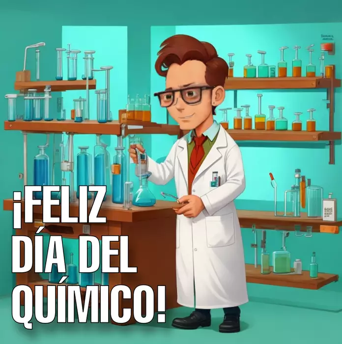 Tu labor construye el mundo a nivel molecular. Feliz Dia a un quimico increible!